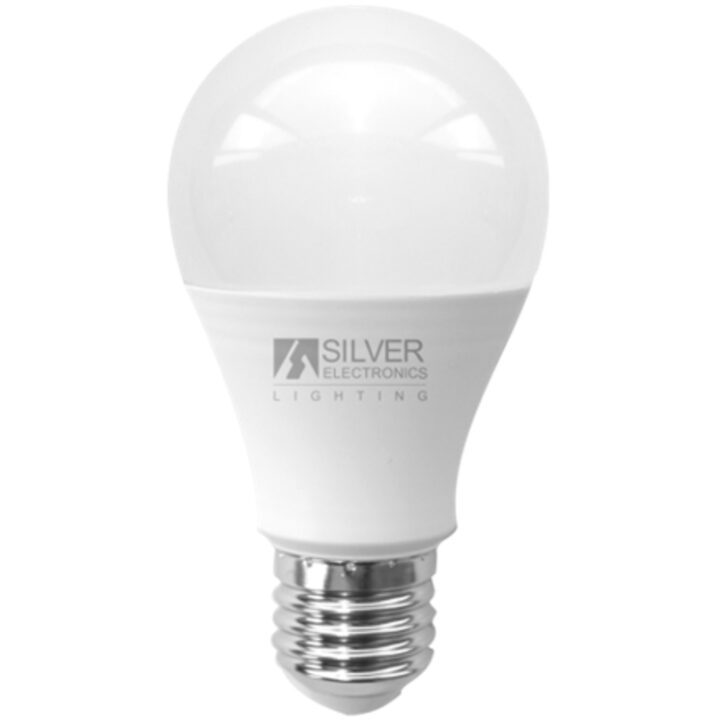 Bombilla led eco silver electronics estandar 11w= 100w -  e27 -  1.350lm -  6000k luz fria -  a+