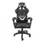 Silla gaming fury avenger l negra -  blanca