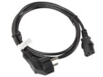 Cable de alimentacion lanberg schuko cee 7 - 7 a iec320 c13 1.8m