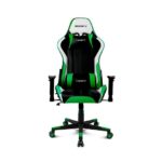 Silla gaming drift dr175 verde incluye cojines cervical y lumbar