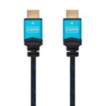Cable nanocable hdmi v2.0 4k macho - macho negro 1m