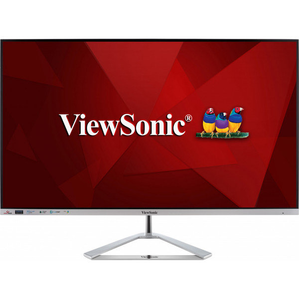 Monitor viewsonic 31.5 pulgadas vx3276 - 2k - mhd - 2 slim -  ips -  wqhd - x2 hdmi -  dp -  mdp