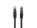 Cable red lanberg latiguillo cat.6 utp lszh cu 0.25m negro fluke passed