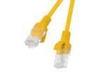 Cable red lanberg latiguillo cat.6 utp cu 0.25m naranja fluke passed