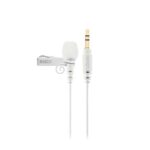 Microfono rode lavalier go white jack 3.5mm trs - 110db - omnidirectional - blanco