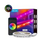 Tira led govee rgb smart wifi+bt h619a 5m -  rgbic -  64 modos -  control por voz