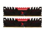 Memoria ddr4 16gb 2x8gb 3200mhz udimm pc4 - 25600 pny cl16 1.35v xlr8