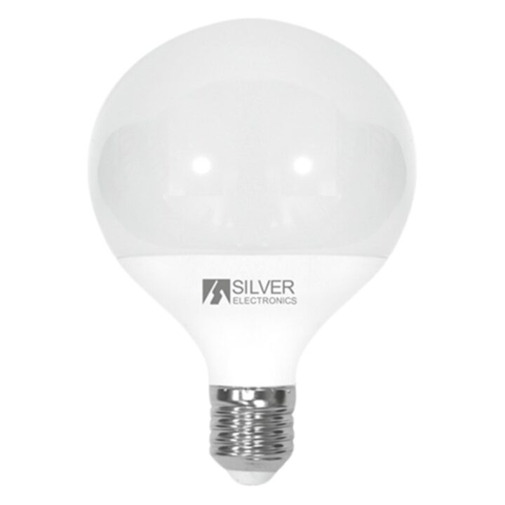 Bombilla led decorativa silver electronics globo 12w=90w -  e27 -  3000k -  1155 lm -  luz calida -  a+