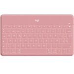 Teclado logitech keys to go wireless inalambrico para iphone ipad y apple tv blush