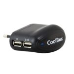 Cargador coolbox de pared 5v 2xusb