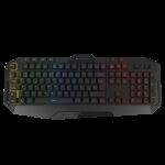 Teclado gaming phoenix con cable luz rgb 9 modos de iluminación 4 botónes macro 12 teclas multimedia