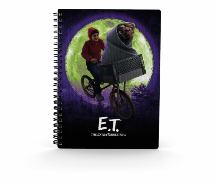 Libreta efecto 3d bici elliot e.t.