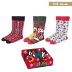 Pack calcetines 3 piezas cerdá disney mickey