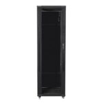 Armario lanberg rack 19 pulgadas 42u 600x600 flat pack black negro