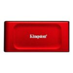 Disco duro externo solido ssd kingston xs1000 portable 1tb usb tipo c rojo