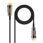 Cable hdmi 4k nanocable 10m -  macho - macho fibra optica