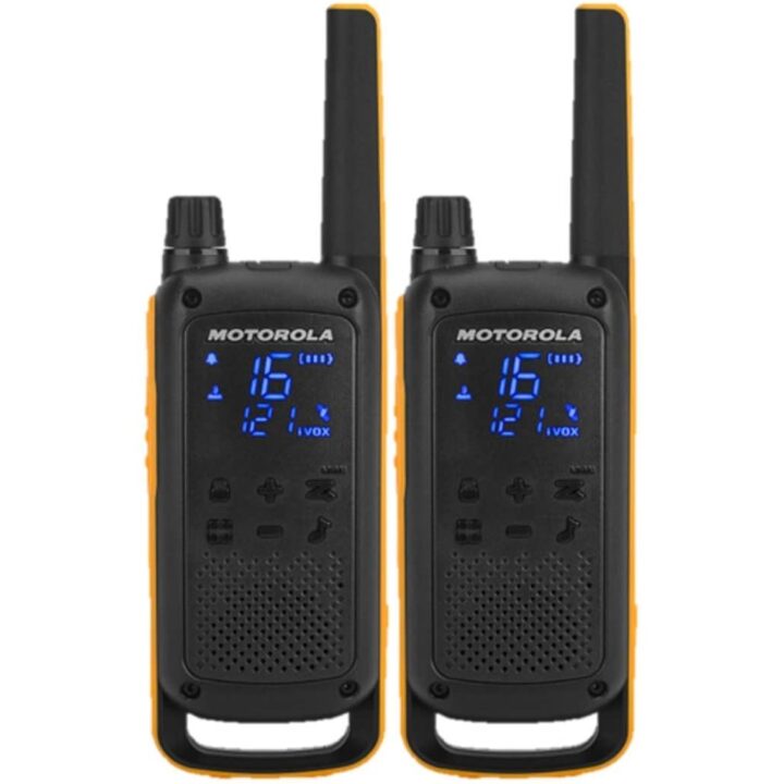 Walkie talkie motorial t82 extreme pack 4unidades hasta 10km