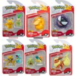 Pack de 6 figuras pokemon batalla ola 10