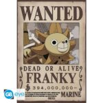 Poster gb eye chibi one piece wanted franky wano