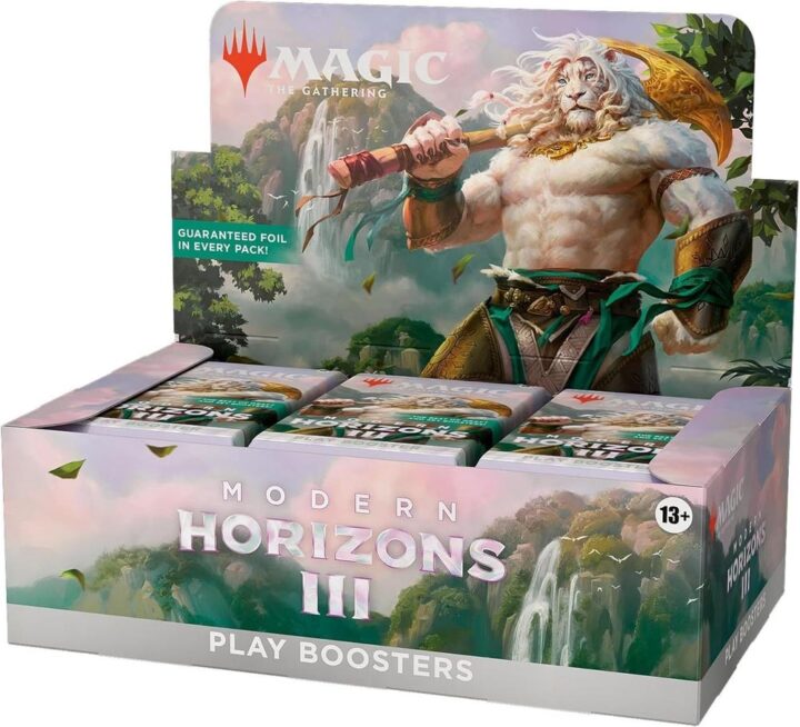 Juego de cartas magic the gathering modern horizons 3 play booster 36 unidades español