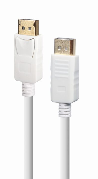 Cable Displayport Gembird 4k De 1,8 M, Blanco