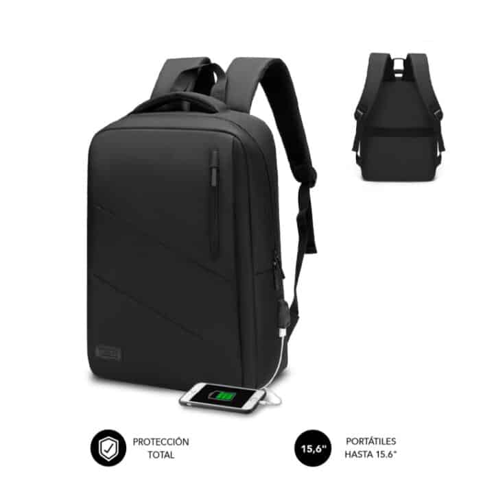 Mochila Subblim Mochila Para Porta?til City Backpack 15,6" Black