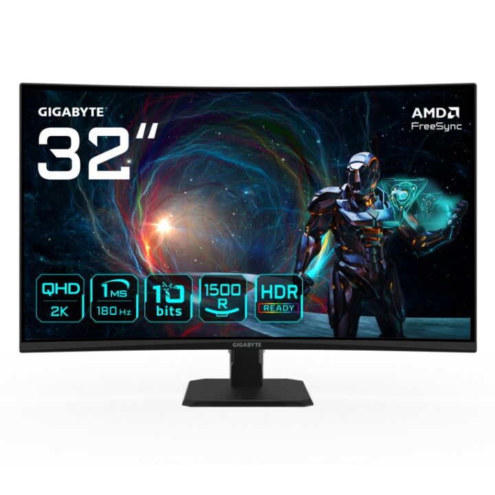 Monitor Gaming Gigabyte Gs32qca 31.5" 2560x1440 Qhd