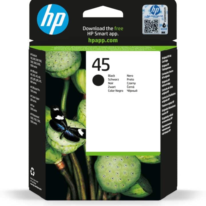 Tinta Hp 45 Negro