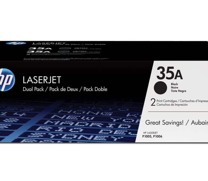 Toner Hp 35a Pack Ahorro Negro X 2