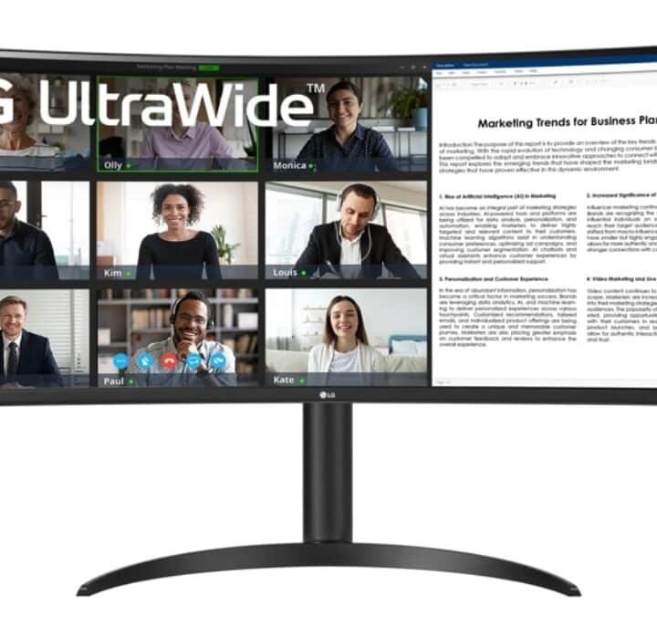 Monitor Lg 34" 34wr55qk-b Hmdi X2  Do Usb-c Curvo