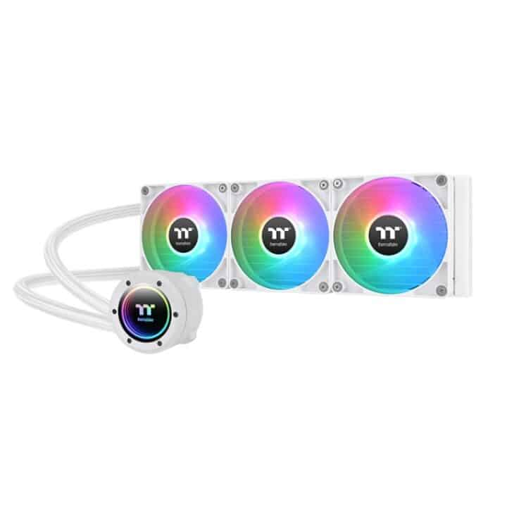 Refrigeracion Liquida Thermaltake Th360 V2 Argb 3ventx120 Blanco