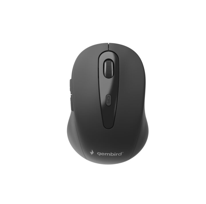 Raton Bluetooth Gembird  De 6 Botones, Negro
