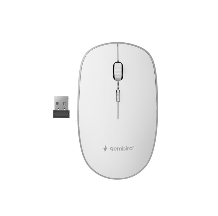 Raton Optico Inalambrico Gembird Blanco