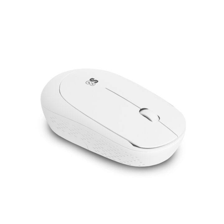 Raton Subblim Business Plus Silencioso Inala?mbrico Blanco 2.4g 1200dpi