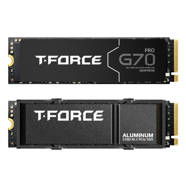 Ssd Teamgroup T-force Gaming M.2-2280 Pci-e Gen4x4 G70 Pro 2tb