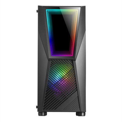 Caja ordenador mars gaming atx mc777 1 x usb 3.0 2 x usb 2.0 2 x 120mm frgb negro