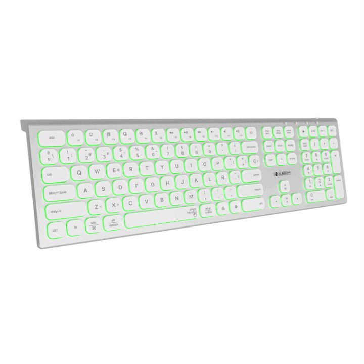 Teclado subblim master iluminado ext inalambrico