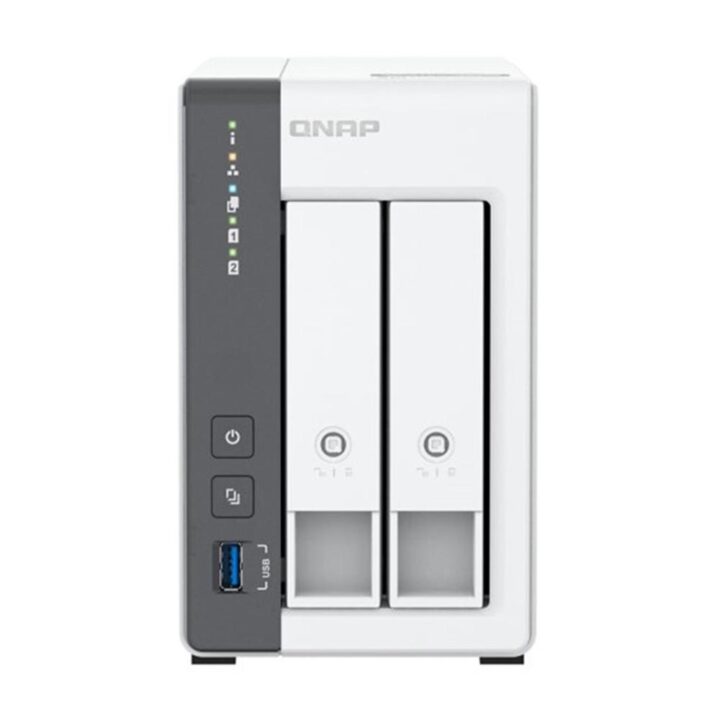 Servidor nas qnap k - ts - 216g+2xmn10ada400es 2 bahias 4gb gigabit ethernet