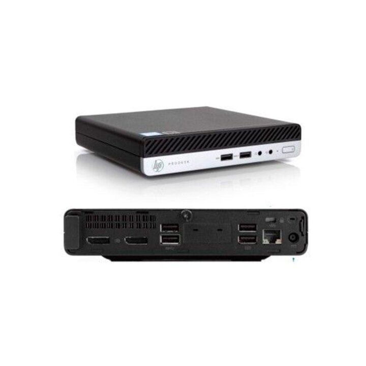 Ordenador reacondicionado mini hp prodesk 400 g4 - i5 - 8th - 16gb - 512gb nvme - win 11 pro - sin cable trebol