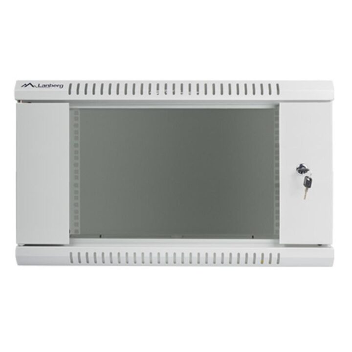 Armario lanberg 19 pulgadas 6u -  600x450 gris