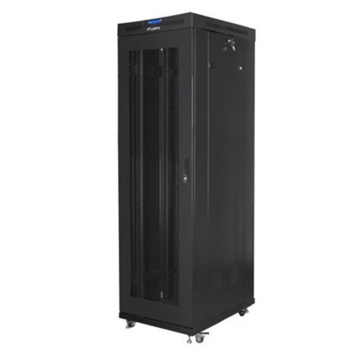 Armario lanberg 19 pulgadas 42u -  600x1000 negro