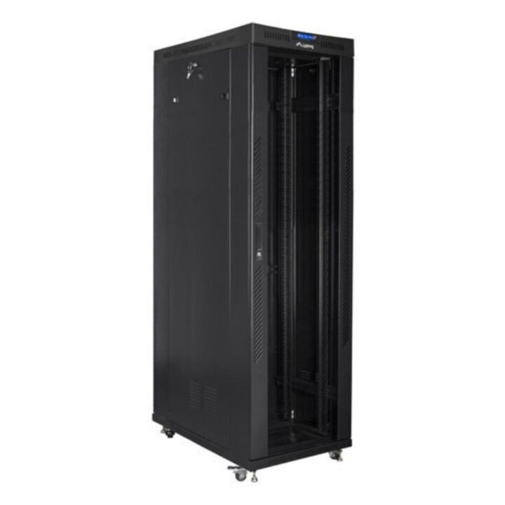 Armario lanberg 19 pulgadas 42u -  600x1200 negro