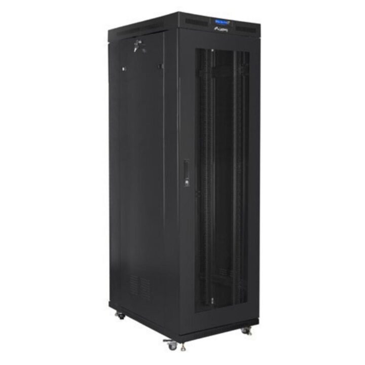 Armario lanberg 19 pulgadas 27u -  800x1000 negro