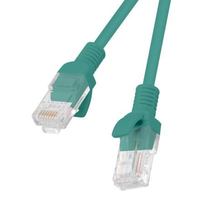 Cable red lanberg latiguillo cat.6 u - utp 1.5m verde fluke  passed