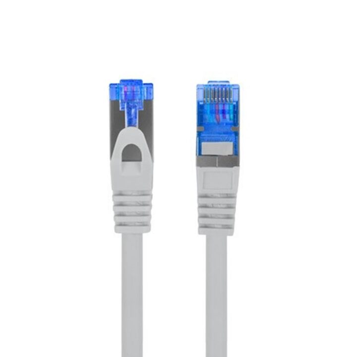 Cable red lanberg latiguillo cat.6a s - ftp lszh cca 0.5m gris fluke  passed