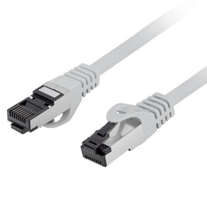 Cable red lanberg latiguillo cat.8.1 s - ftp lszh cu 3m gris fluke passed