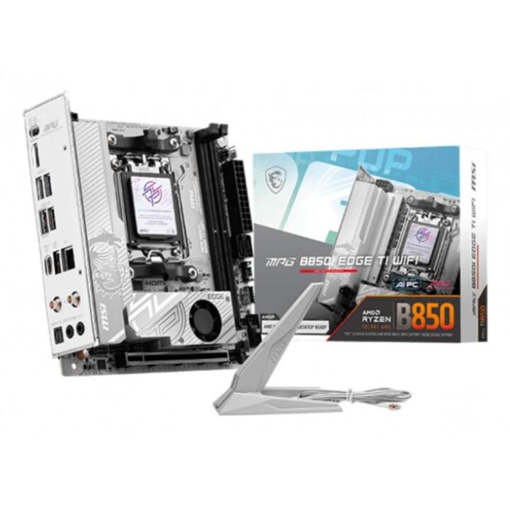 Placa base msi mpg b850i edge ti wifi mini itx am5 -  2x ddr5 -  2x sata3