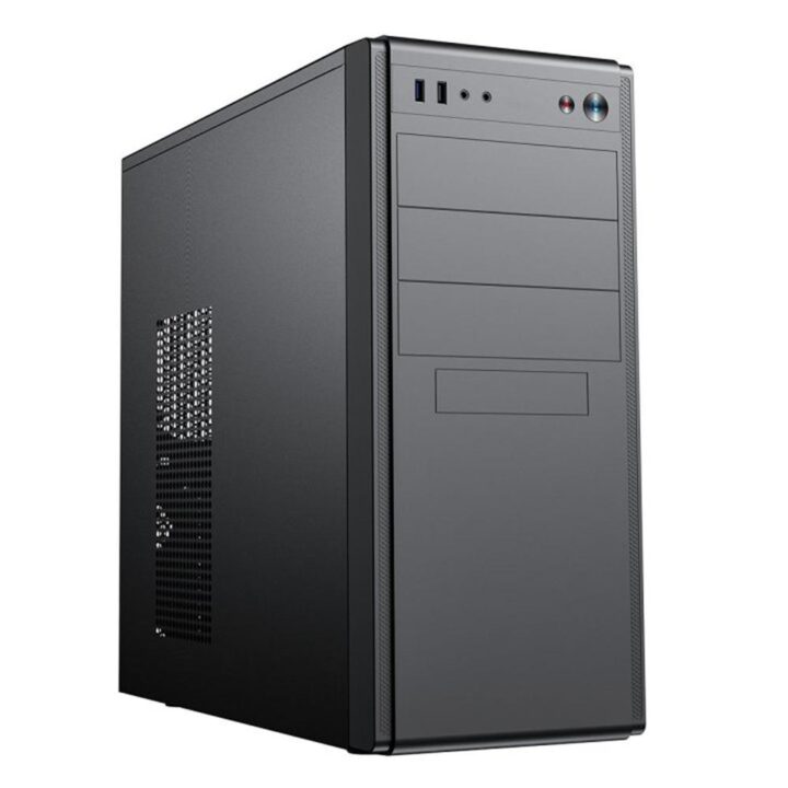 Caja ordenador unykach uk 8016 evo atx negro + fuente 300w