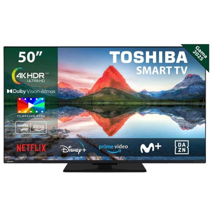 Tv toshiba 50 pulgadas led 4k uhd -  50uv3463dg smart tv