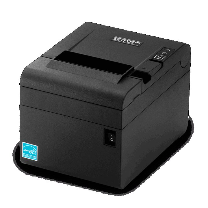 Impresora tickets seypos eko7 -  203dpi -  usb -  rs232 -  lan -  zumbador -  negro -  3yw